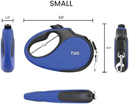 TUG Original Retractable Dog Leash, 16 ft (Small, Blue) - Image 3