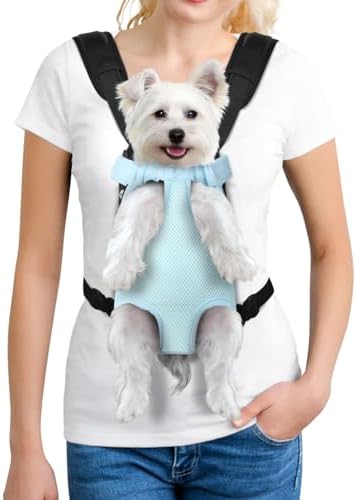 YUDODO Pet Dog Carrier Backpack Adjustable Front Carrier for Small Dog Cat by YUDODO