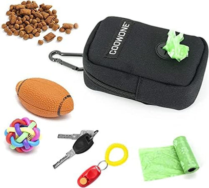 Dog Treat Pouch Dog Poop Bag Holder For Leashes, Pets Snack Container With Inner Mesh Bag, Puppy Supplies Perfect For Training And Walking - Hands Free Dog Waste Bag Dispenser -Dog Travel Accessories - Image 2