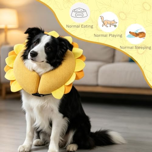 SCENEREAL Inflatable Dog Cone Collar Alternative After Surgery - Image 2