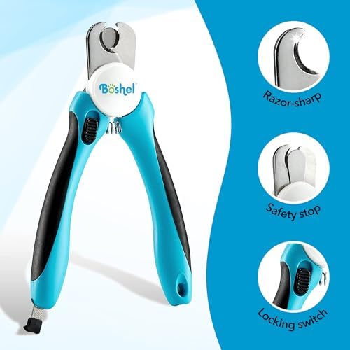 BOSHEL Dog Nail Clippers & Dog Nail Grinder - Dog Trimmer With Safety Guard & Razor Sharp Blades - Rechargeable 2 Speed Electric Grinding Tool – Safe Dog Nail Trimmers For Small & Large Pets. - Image 2
