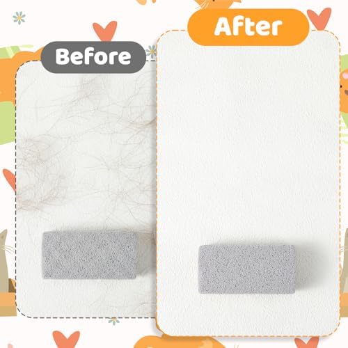 2 Pcs Pet Hair Remover Pumice Stone 3.94 x 1.97 x 1.38 in - Image 6
