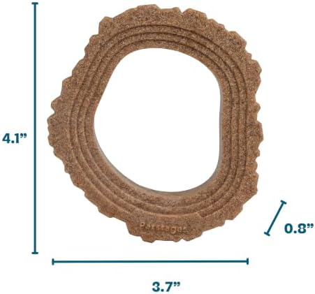 Dogwood Ring Dog Chew Toy, Durable Real-Wood Blend, Natural Flavor & Texture, Keeps Dogs Busy, Moderate Chewers, USA Made Materials, Small Breeds up to 35 lbs, 4.1" - Image 6
