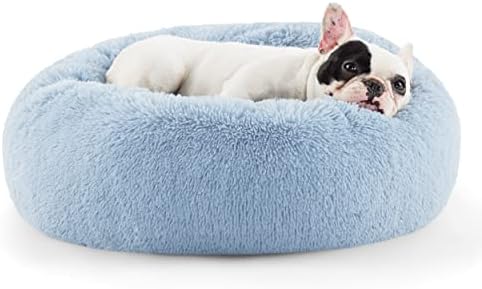 Bedsure Calming Small Dog Bed Donut Washable Cat＆Puppy Bed,23 inches by Unknown