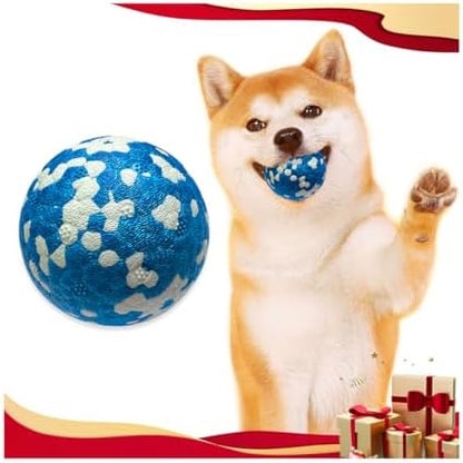 Mankoda Dog Balls, 2.5" Indestructible Tennis Balls for Aggressive Chewers by Mankoda