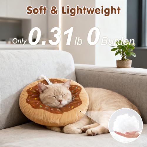 BEAUTYZOO Cat Cone Collars Soft, Cat Donut Recovery E Collar After Surgery - Image 3