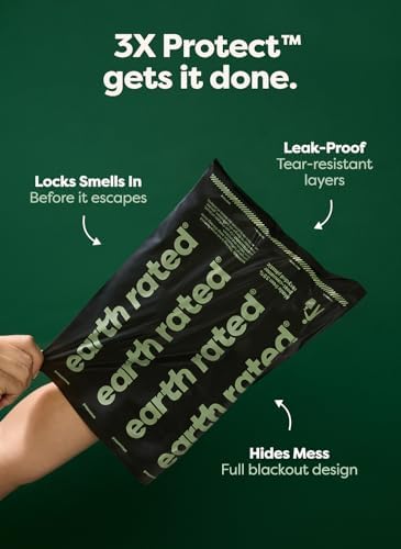 Earth Rated 3X Protect Dog Poop Bag Rolls, Odor Blocking, Unscented, 240 Ct - Image 4