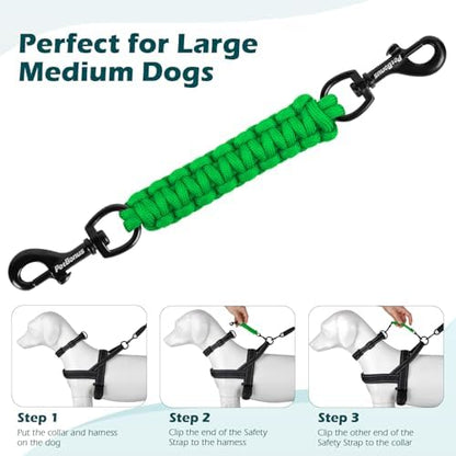 PetBonus Dog Collar Safety Clip, Handmade Prong Collar to Harness Connector - Image 6