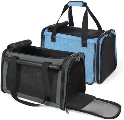 YUDODO 2 Packs 25 lbs Soft Sided Pet Carrier for Large Cat & Small Dog by YUDODO