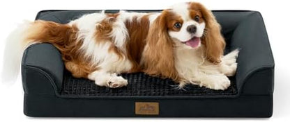 COZY KISS Orthopedic Dog Bed for Medium Small Size Dogs, U Shaped 30x20 in by COZYKISS