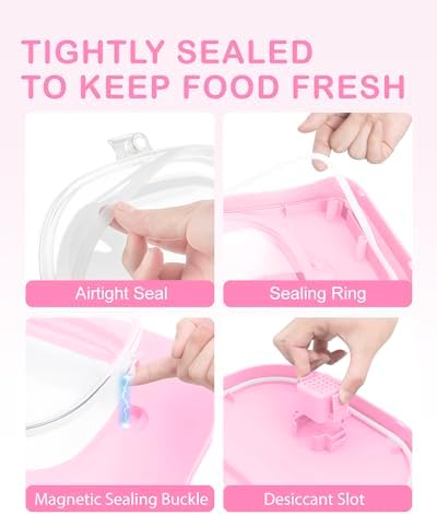 10-13 Lbs Airtight Dog Food Storage Container,Collapsible Pet Food Storage - Image 3