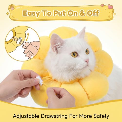 Cat Cone Collar, Adjustable Cat Recovery Collar - Image 5