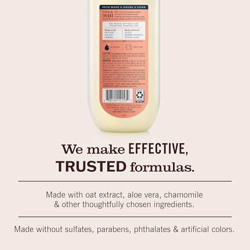 MRS. MEYER'S Clean Day 3 in 1 Dog Shampoo, White Peach Scent, 14oz - Image 5