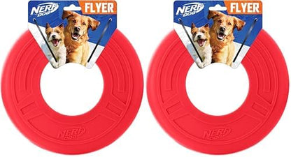 Nerf Dog 3.8in Bash Crunch Ball - Orange (Pack of 2) by NERF