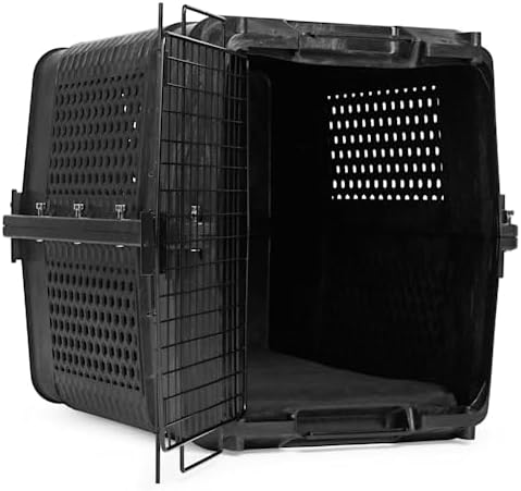EveryYay by Petco Travel Pet Kennel 28" L X 20.5" W X 21.5" H Black