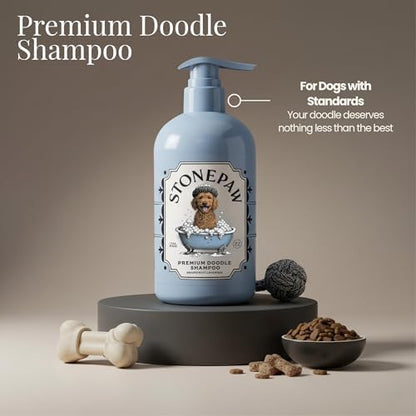 Premium Doodle Shampoo and Conditioner – Detangling Dog Shampoo for Doodles, Goldendoodles, Bernedoodles, and Labradoodles – Adult & Puppy Shampoo, Lavender, 16oz - Image 2