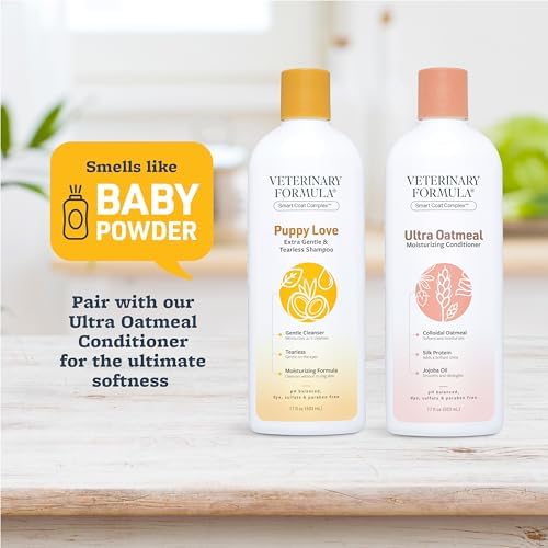 Veterinary Formula Puppy Love Tearless Shampoo for Dogs, 17oz - Image 5