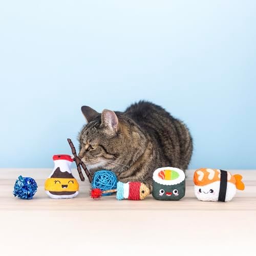 Fringe Studio True SOYMATES, Set of 6, Multipack Cat Toy Set, Pet Shop Collection (610008) - Image 4