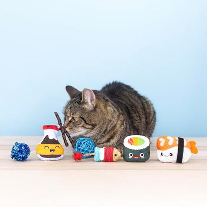 Fringe Studio True SOYMATES, Set of 6, Multipack Cat Toy Set, Pet Shop Collection (610008) - Image 4