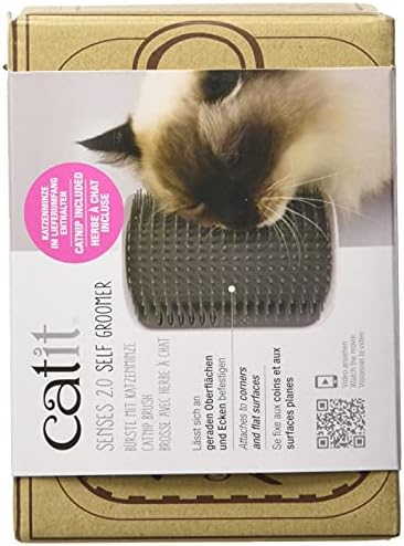 Catit Senses 2.0 Self Grooming Cat Brush and Interactive Cat Toy - Image 5