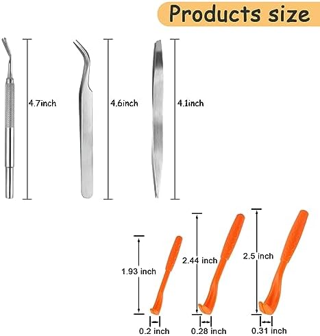 10 Pack Flea Comb for Dogs Cats, Stainless Steel Grooming Combs - Image 3