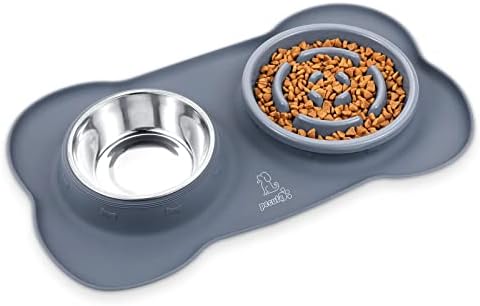 Pecute Slow Feeder Dog Bowls to Slow Down Eating, Dog Slow Feeder Bowl by pecute