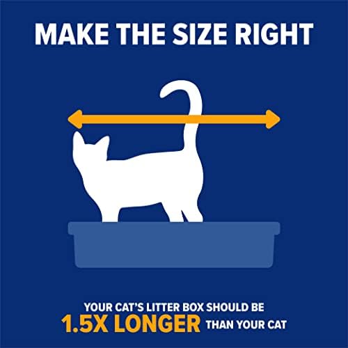 Arm & Hammer Rimmed Cat Litter Box with High Sides and Microban, Made in USA - Image 6
