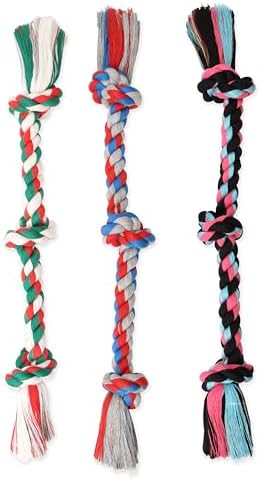 Mammoth Flossy Chews Rope Tug – Premium Cotton-Poly Tug Toy for Dogs – Interactive Rope Toy (Colors May Vary) - Image 6
