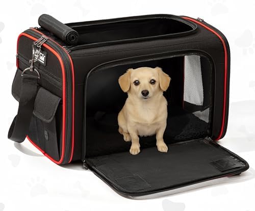 EliteField Soft-Sided Pet Carrier for Cats & Small Dogs (3-Year Warranty) by EliteField