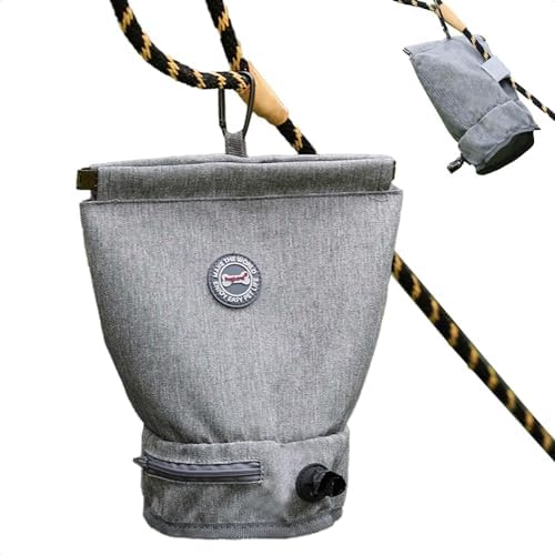 Dog Poop Bag Holder for Leash with Waste Bags Dispenser by TIGOADT