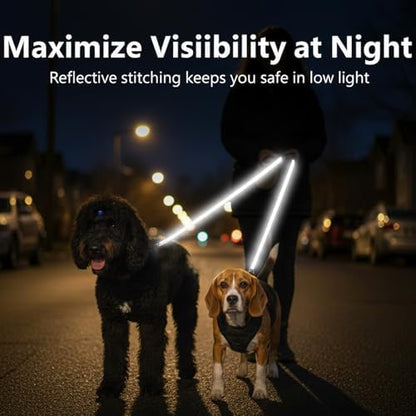 Double Dog Leash Coupler, Different Length Splitter for 2 Dogs - Image 5