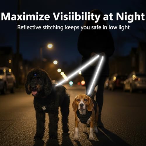 Double Dog Leash Coupler, Different Length Splitter for 2 Dogs - Image 3