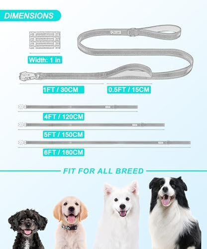 GEIT 2 Padded Handles Heavy Duty Dog Leash for Small Medium and Large Dogs - Image 6
