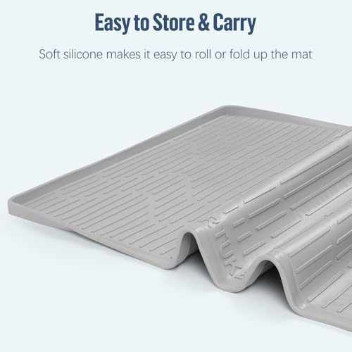 Pee Pad Holder for Dogs 24"x 17" Extra Large Silicone Puppy Pee Pad Tray - Image 6