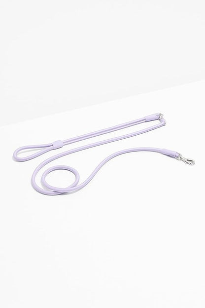 Cheech&Co Hands Free Dog Leash with Poop Bag Holder - for Walking, Hiking, Jogging & Running Small/Medium/Large Dogs (Adjustable 4.3–8.6 ft Light Blue)