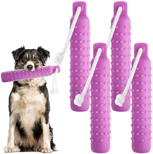 Blueweenly Purple Dog Bumper Toy Training Dummy, 4 Pcs by Blueweenly
