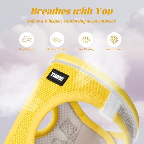 No Pull Dog Puppy Harness and Leash Set Reflective Mesh Vest Small - Image 3