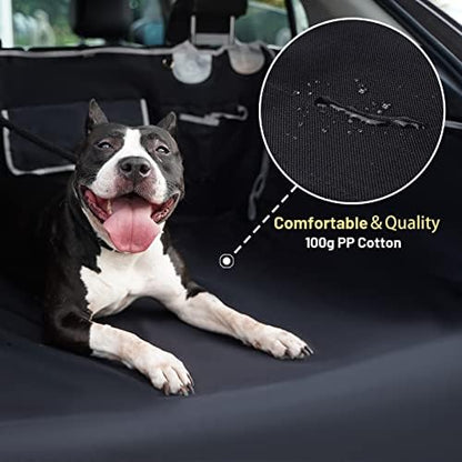 SUV Cargo Liner for Dogs, Waterproof Pet Cargo Cover Dog Seat Mat for SUVs Sedans Vans with Bumper Flap Protector - Image 6