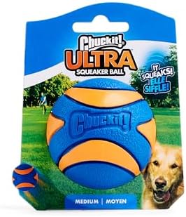 Chuckit! Ultra Squeaker Dog Ball, Fetch Toy, Medium, 1 Pack - Image 5