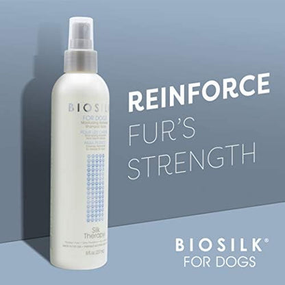 BioSilk for Dogs Silk Therapy Waterless Dog Shampoo Spray, 8 Fl Oz - Image 3