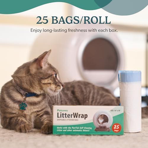PetCove Cat Litter Box Liners LitterWrap Cat Litter Bags for Automatic Box - Image 6