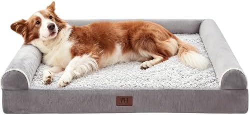 WESTERN HOME Orthopedic XL Dog Bed Extra Large Washable Dog Couch, 42in by WESTERNHOME