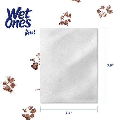 Wet Ones for Pets Deodorizing Dog Wipes, Tropical Splash, 100 Count, 3-Pk - Image 5