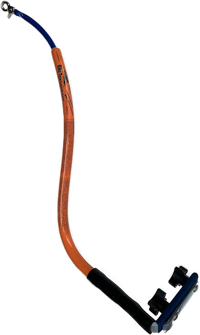 Bike Tow Leash Best Dog Bike Leash (Orange)