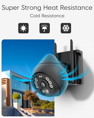 VSTARCAM 4MP Outdoor Security Camera, 2.5K, 360° View, Color Night Vision, PIR Motion Detection, Spotlight Siren Alarm, 2-Way Talk, IP66 Weatherproof, Cloud/SD Storage - Image 7