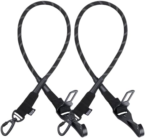 2Pcs Universal Dog Seat Belt for Car, Dog Car Seatbelt, Black by Tivray