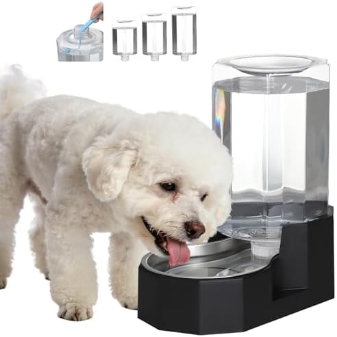 Sfozstra 7L Gravity Dog Water Dispenser:Filter Free Design by Sfozstra