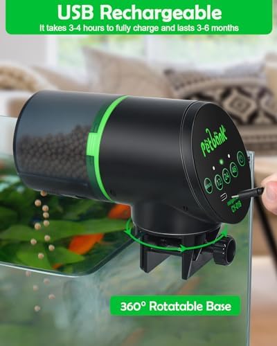 Automatic Fish Feeder for Aquarium Easy Setup & 12/24/48H Interval - Image 5