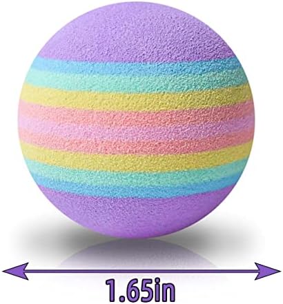 12 Pack Foam Cat Soccer Balls - Soft, Quiet, Interactive Toys for Kitten, Dog, Puppy - Indoor Activity Play, Chase, Training, Chewing - Image 6