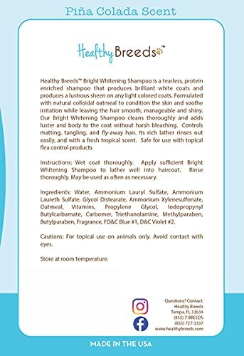 Healthy Breeds Bernese Mountain Dog Bright Whitening Shampoo 12 oz (Pack of 2) - Image 2